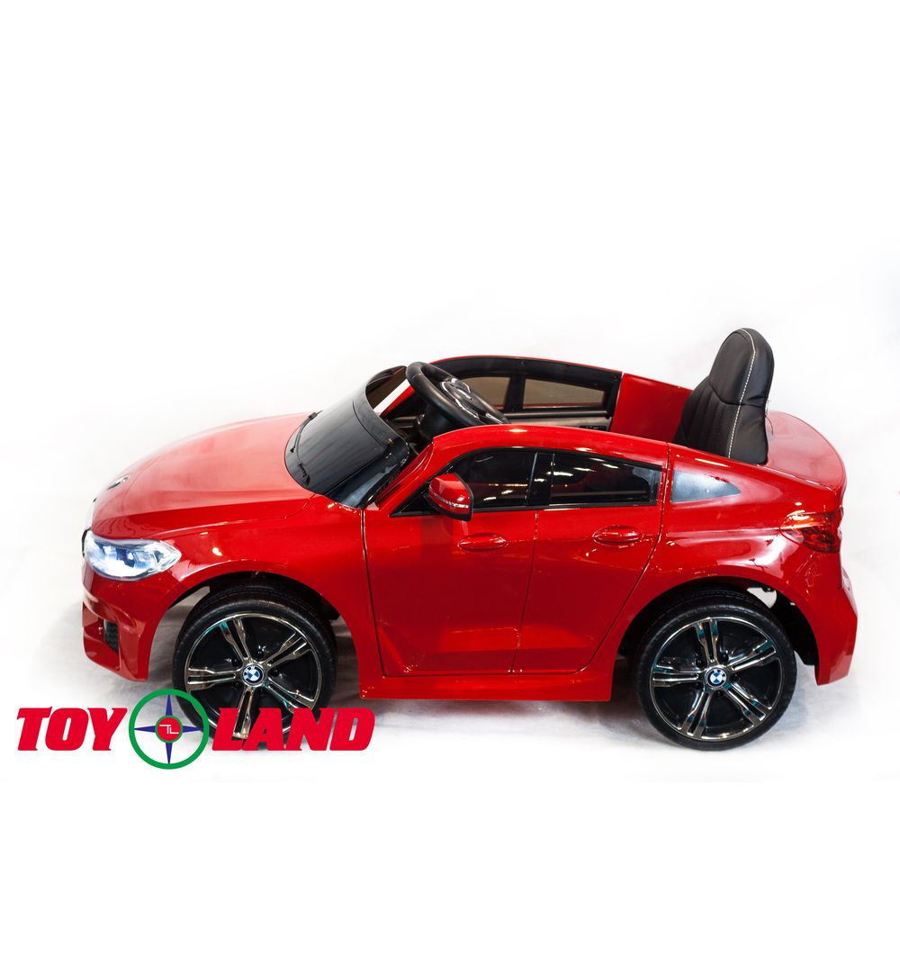 Электромобиль BMW 6 GT, цвет - красный глянец  